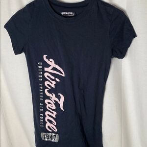 Jones & Mitchell Slim Fit Air Force Graphic shirt